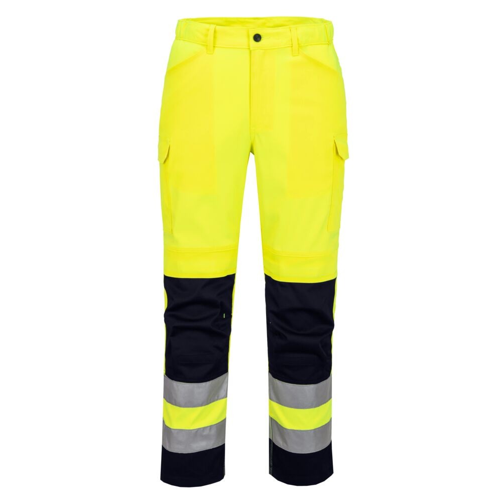 Pantaloni da Lavoro Portwest Alta Visibilit� T143 Stretch Multitasche