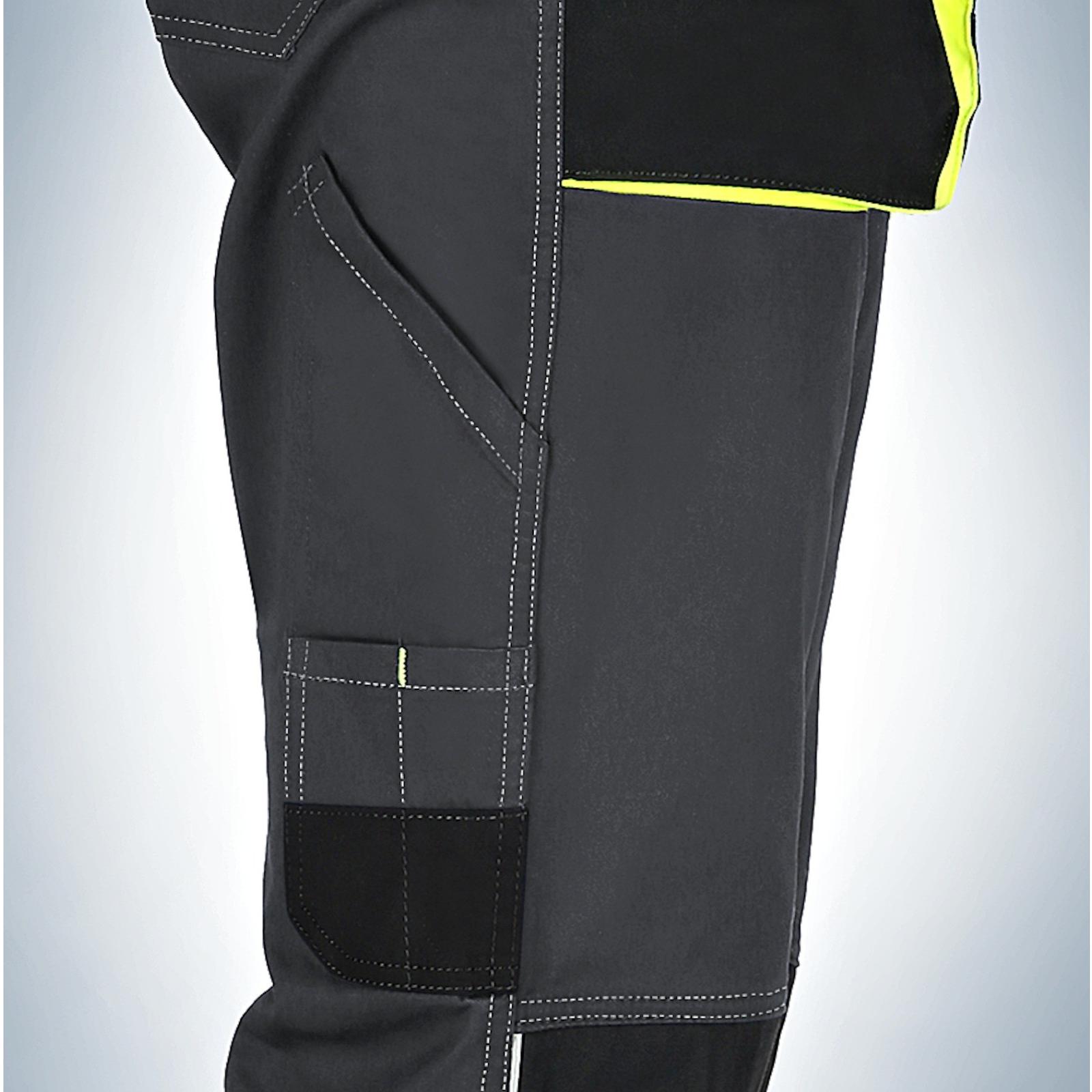 Pantaloni da lavoro Stretch LF Elasticizzati Multitasche Slim Fit estivi - Grigio