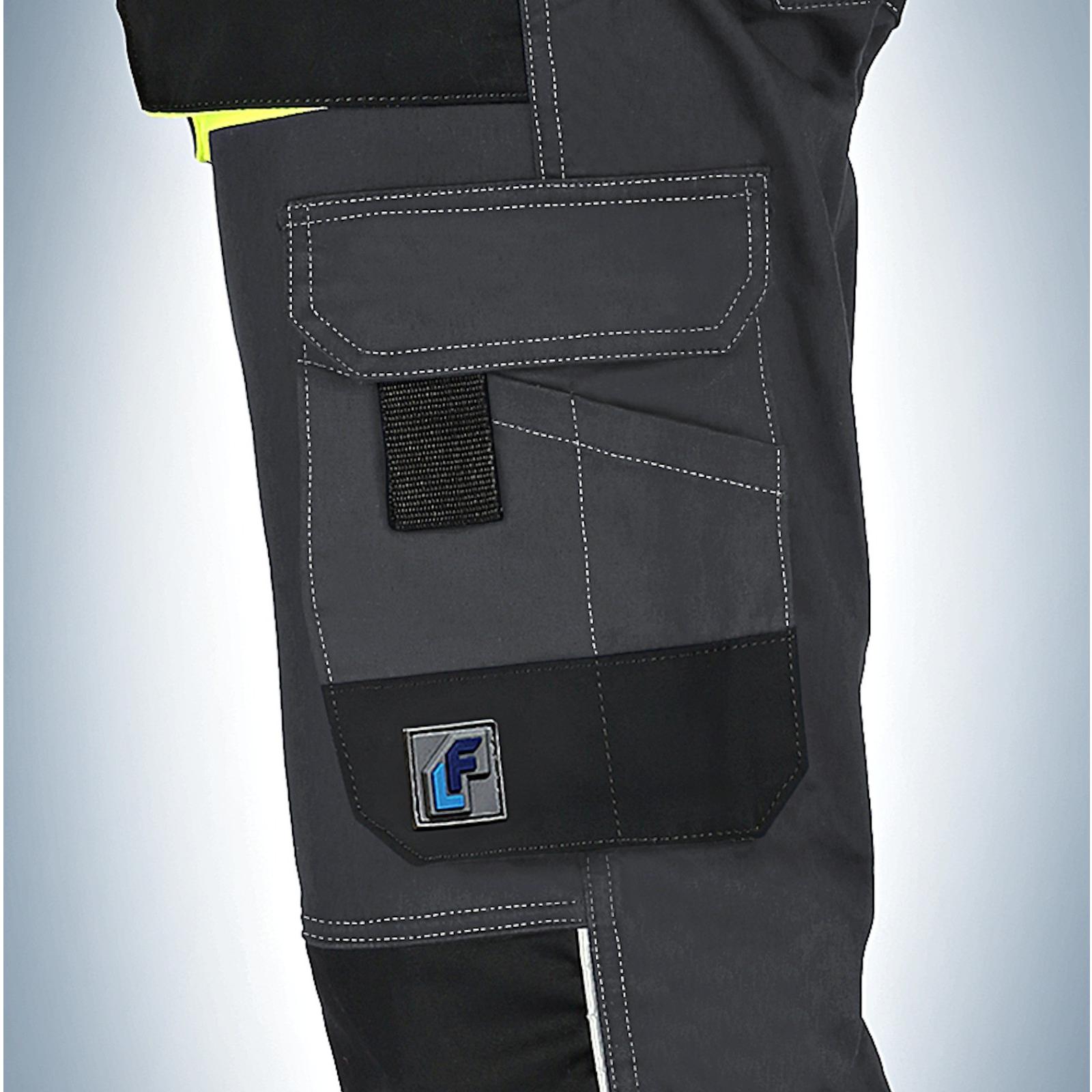 Pantaloni da lavoro Stretch LF Elasticizzati Multitasche Slim Fit estivi - Grigio