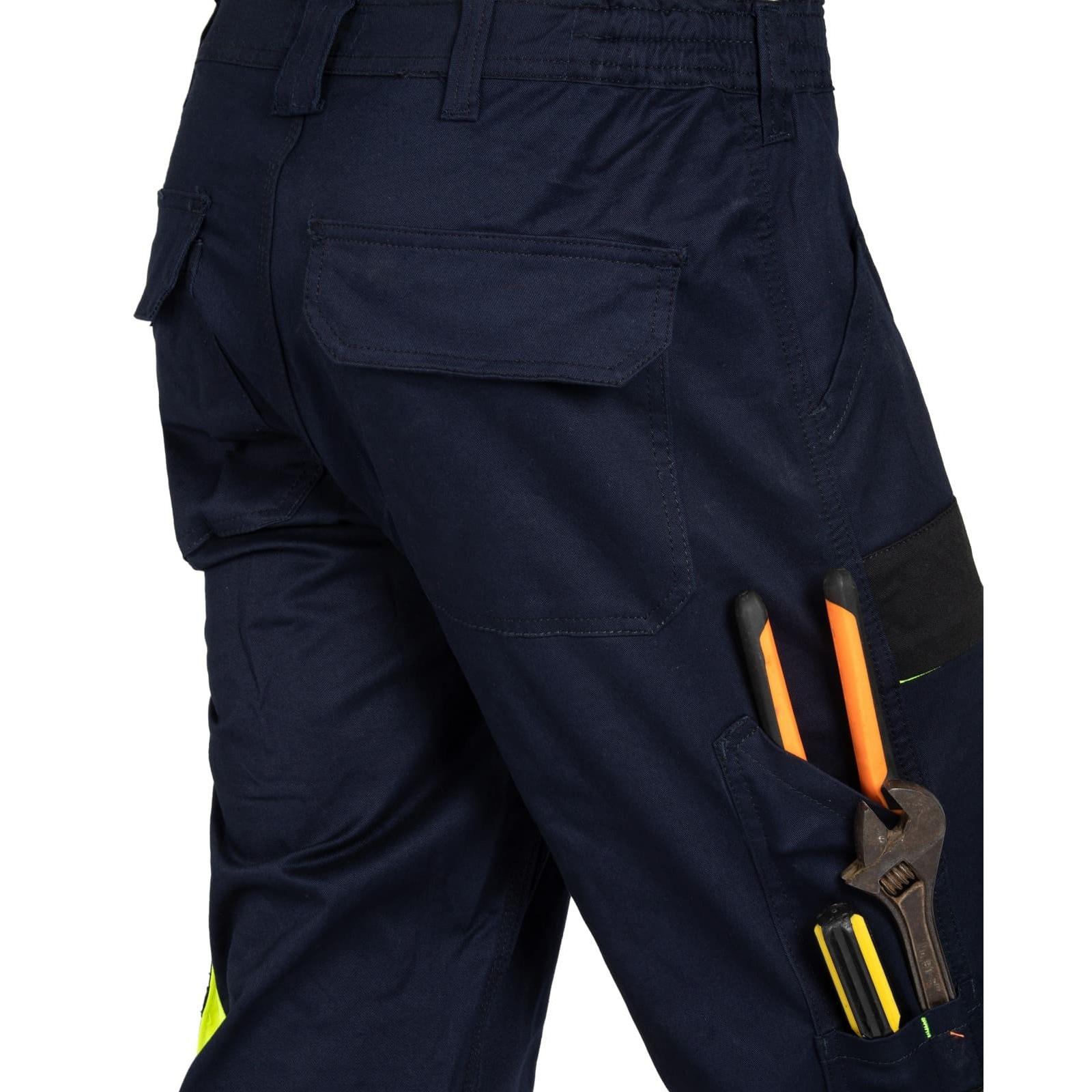 Pantaloni da lavoro Stretch LF Elasticizzati Multitasche Slim Fit