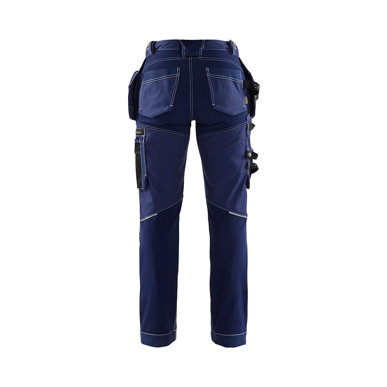 Pantaloni da Lavoro Stretch Multitasche 100% Cotone Blaklader Artigiano Donna 713013708800C42