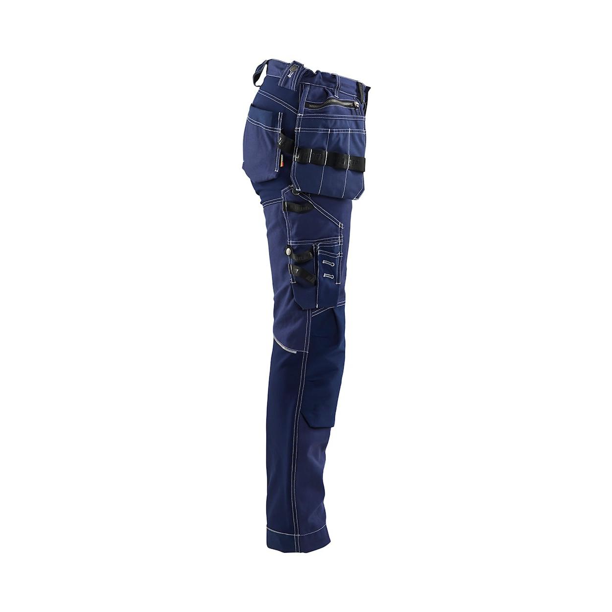 Pantaloni da Lavoro Stretch Multitasche 100% Cotone Blaklader Artigiano Donna 713013708800C42
