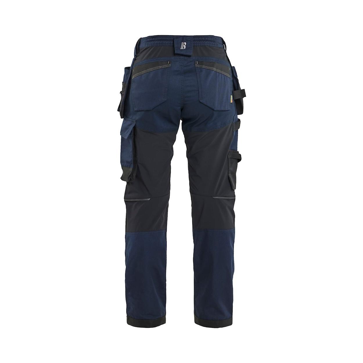 Pantaloni da Lavoro Stretch Multitasche Blaklader Artigiano Donna 713218328600C42