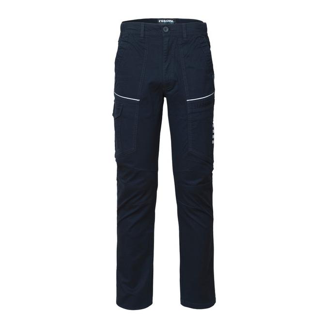 Pantaloni da Lavoro Stretch Multitasche da Donna Invernali Rossini R-Stretch Lady A80706