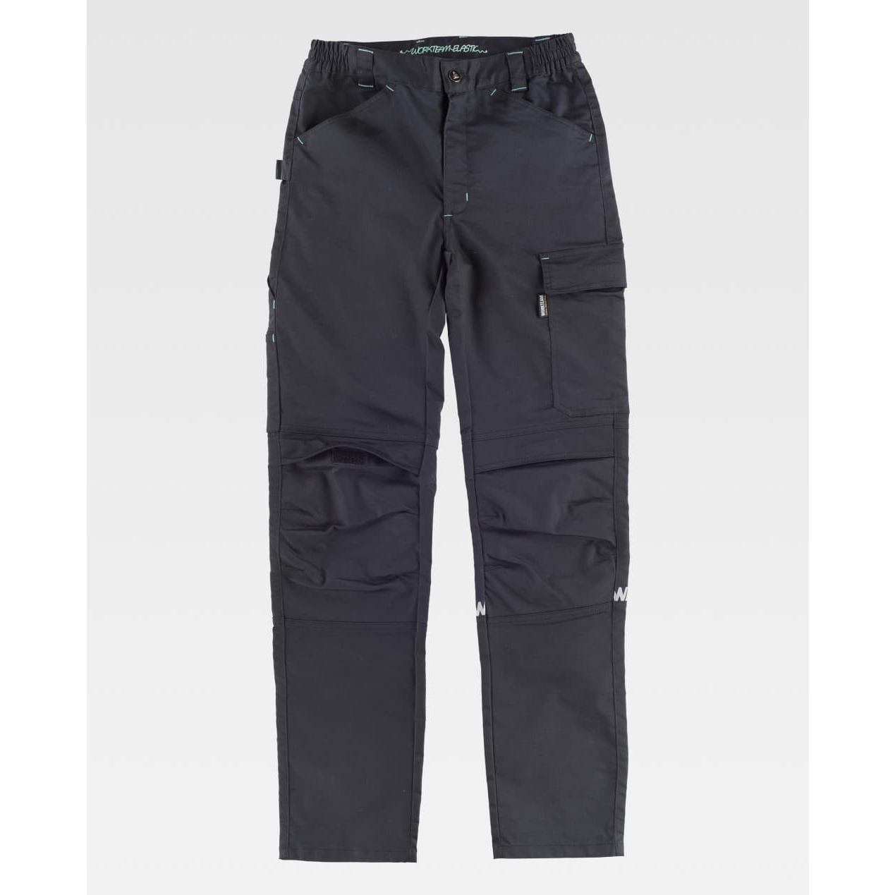 Pantaloni da Lavoro Workteam Multitasche B4031