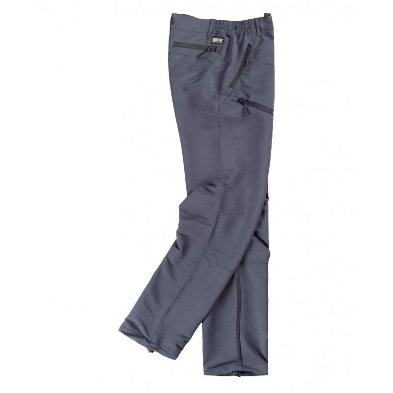 Pantaloni Workshell multitasche da montagna elasticizzato - Workteam