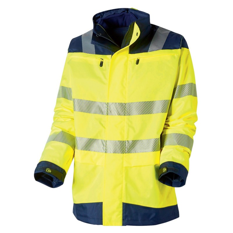 Parka da Lavoro 3 in 1 Alta Visibilit� Multitasche Molinel Luklight 0519.9999.065
