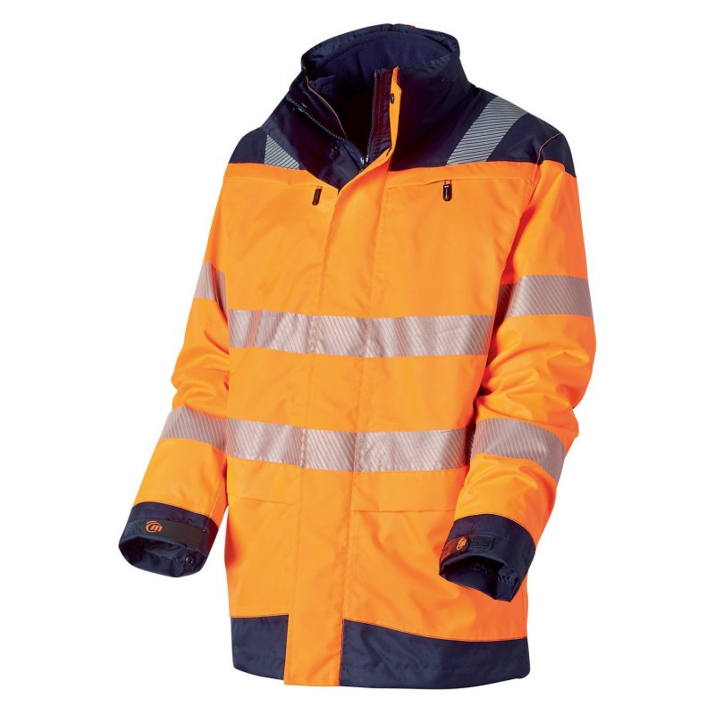 Parka da Lavoro 3 in 1 Alta Visibilit� Multitasche Molinel Luklight 0519.9999.065