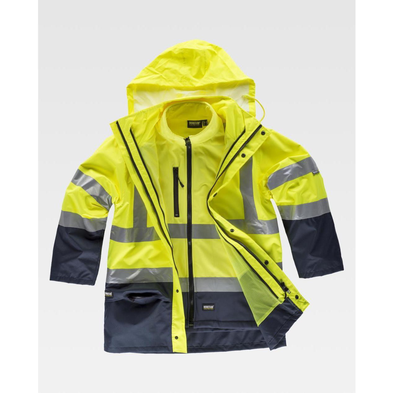 Parka da Lavoro Alta Visibilit� C3745 - Workteam