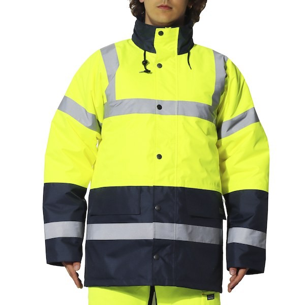 Parka da lavoro Alta visibilit� Multitasche Impermeabile Tessino Issa Line 04641