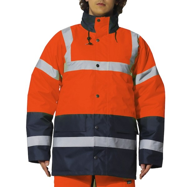 Parka da lavoro Alta visibilit� Multitasche Impermeabile Tessino Issa Line 04641
