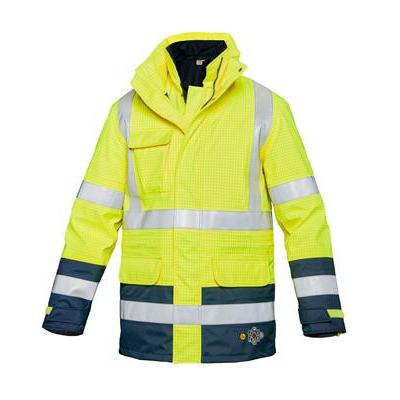 Parka da Lavoro Alta Visibilit� Multitasche Multiprotezione Impermeabile Siggi 25GI0479