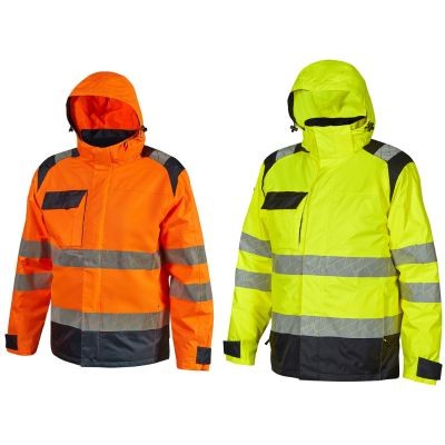 Parka da Lavoro Alta Visibilit� Multitasche U-Power Nordlux HL382