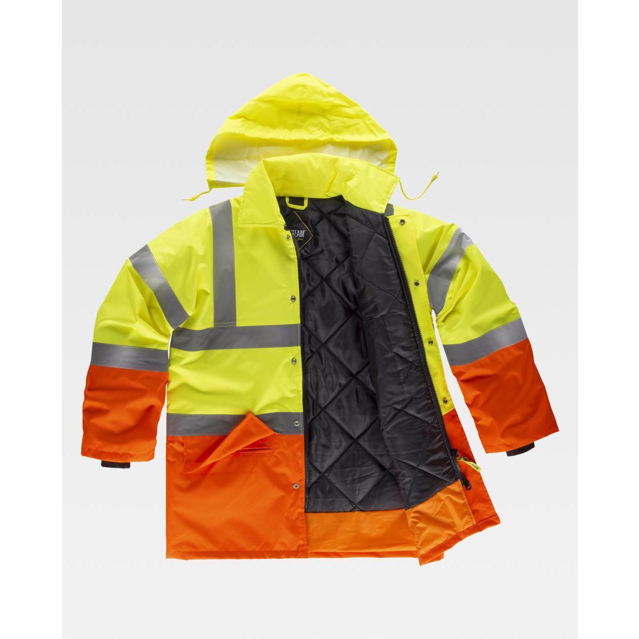 Parka da Lavoro Imbottito Alta Visibilit� C3716 - Workteam