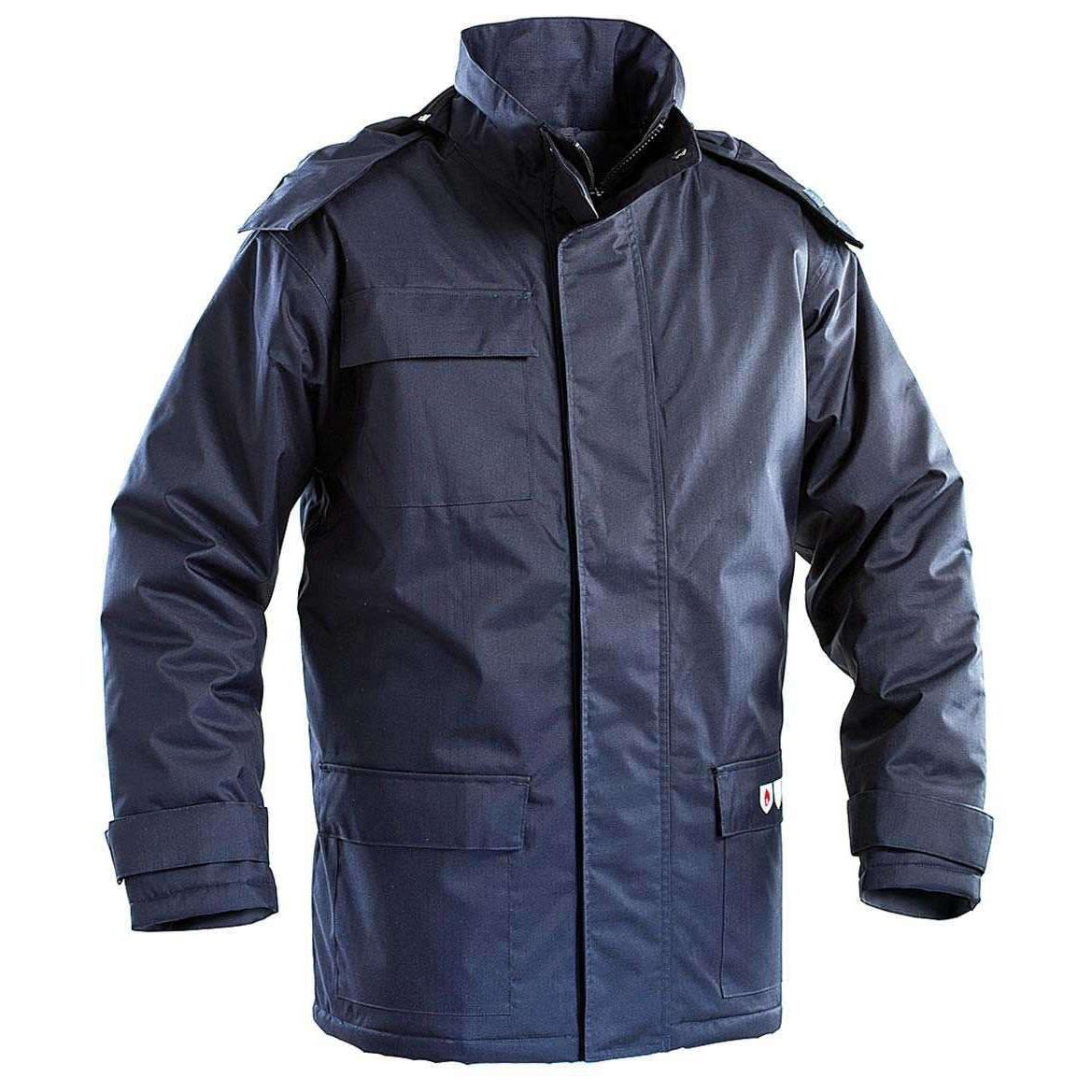 Parka da lavoro imbottito Impermeabile Alta visibilit� Ignifugo Multitasche Antistatico Logica IGN61309-L