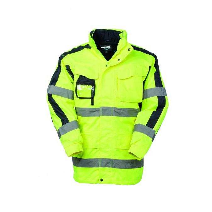 Parka da Lavoro Multitasche Alta Visibilit� Rossini Fresnel Hi-Vis HH225