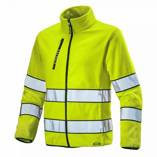 Pile da lavoro full zip alta visibilit� Sweat Pile HV 702.172119