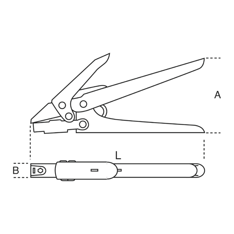 Pinza Utensile Manuale Beta 1743