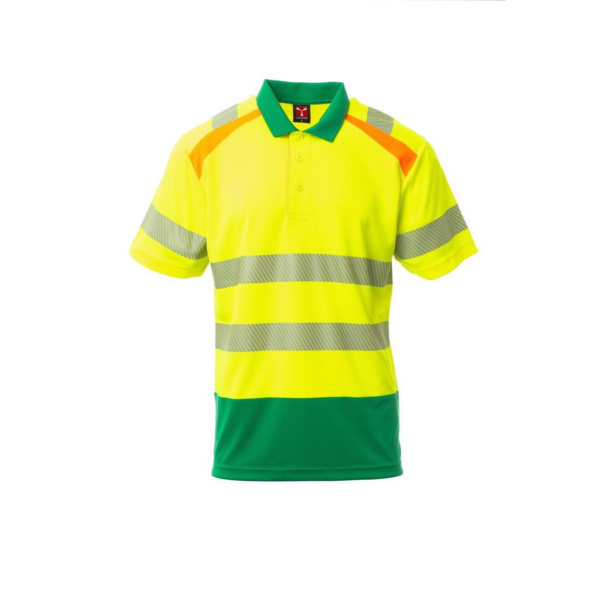 Polo bicolore da lavoro Alta Visibilit� Payper Lane AY 7602