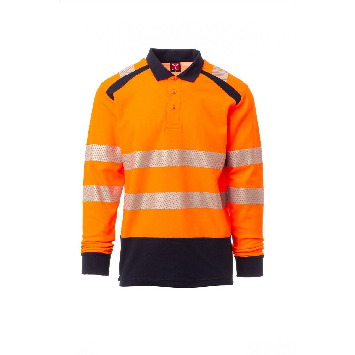 Polo bicolore da lavoro Alta Visibilit� Payper Road Winter AY 7605