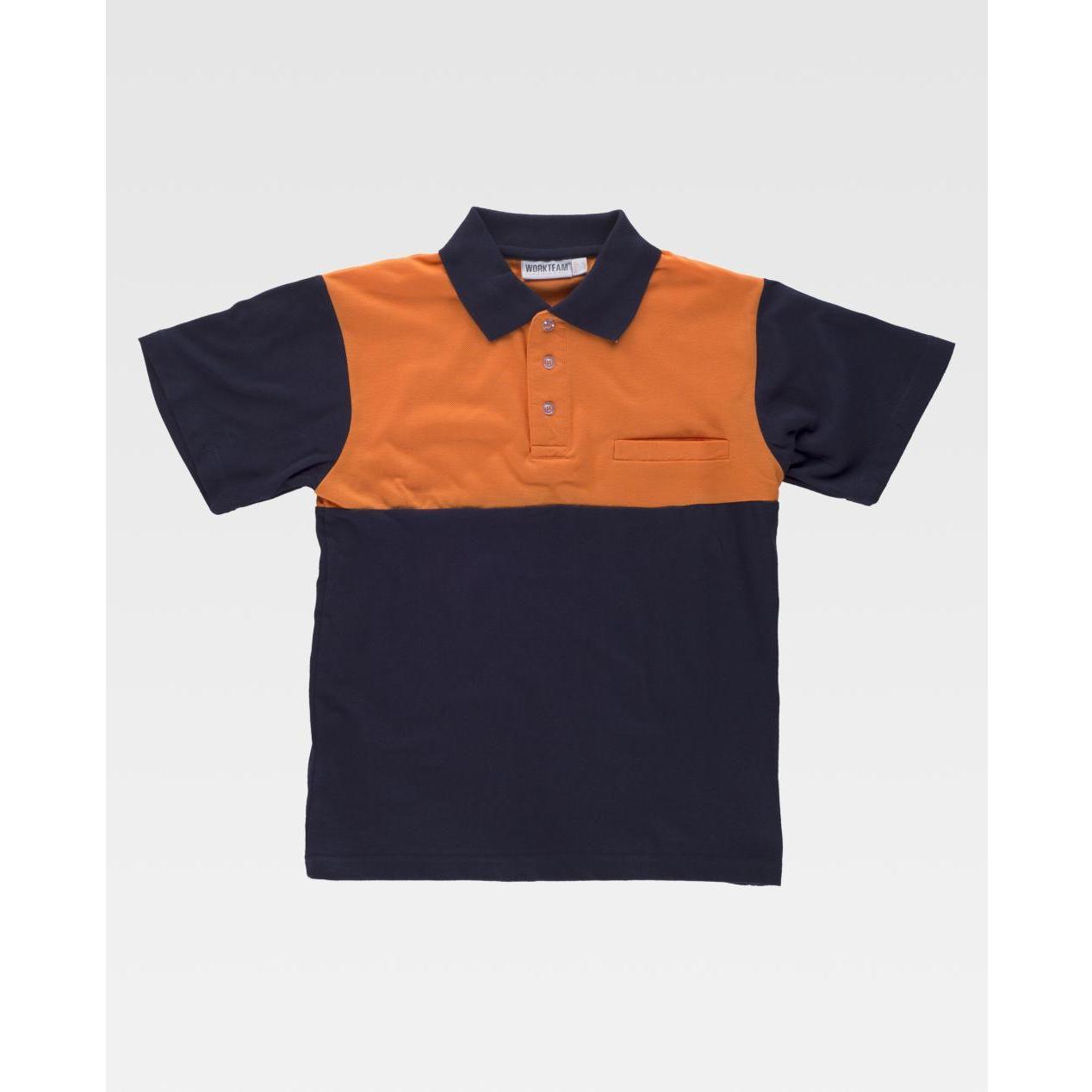 Polo da Lavoro 100% Cotone Alta Visibilit� C3840 - Workteam