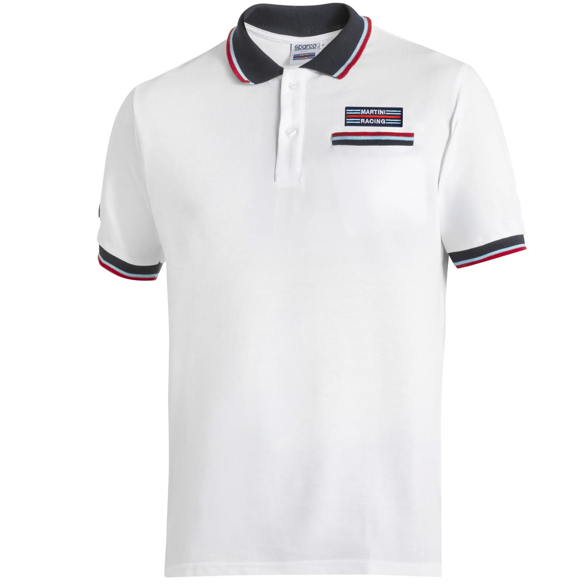 Polo da Lavoro 100% Cotone Sparco Martini Racing Pocket BML0009-D0