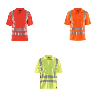 Polo da Lavoro Alta Visibilit� Blaklader protezione raggi UV maniche corte 339110113300L