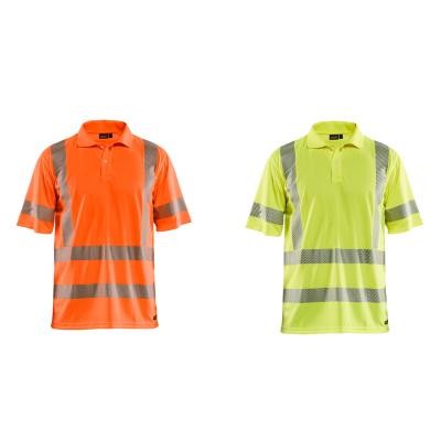 Polo da Lavoro Alta Visibilit� Blaklader protezione raggi UV maniche corte 342810133300L