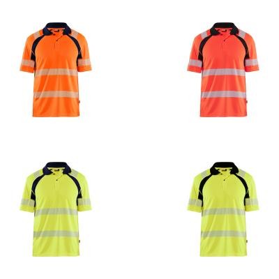 Polo da Lavoro Alta Visibilit� Blaklader protezione raggi UV maniche corte 359510133389L
