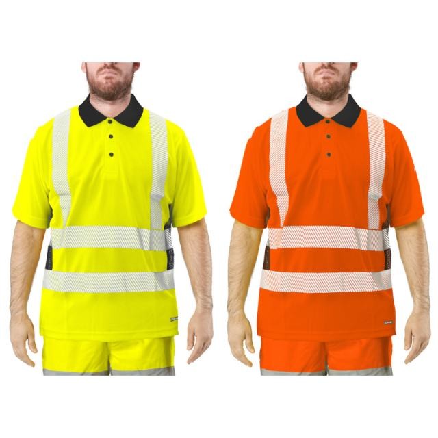 Polo Da Lavoro Alta Visibilit� Issa Line Lumivert Hi Vis 8191