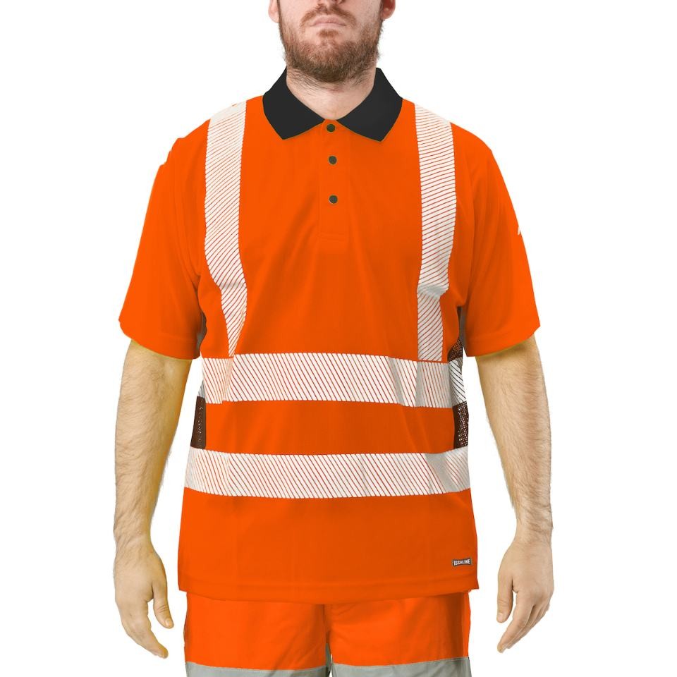 Polo Da Lavoro Alta Visibilit� Issa Line Lumivert Hi Vis 8191