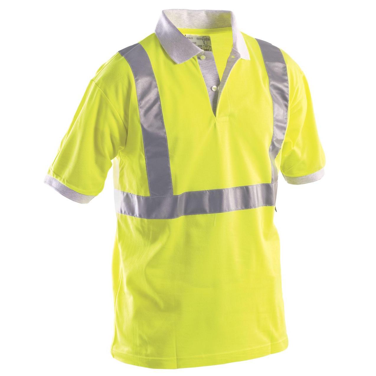 Polo da Lavoro Alta visibilit� Maniche corte 100% cotone P&P Loyal AVX11 110