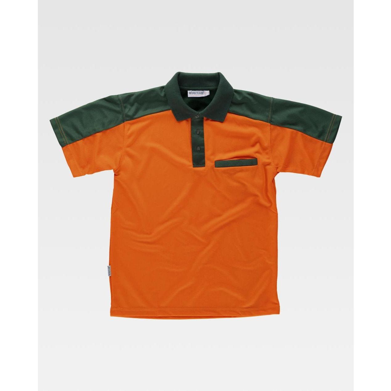 Polo da Lavoro Combinata Alta Visibilit� C2805 - Workteam