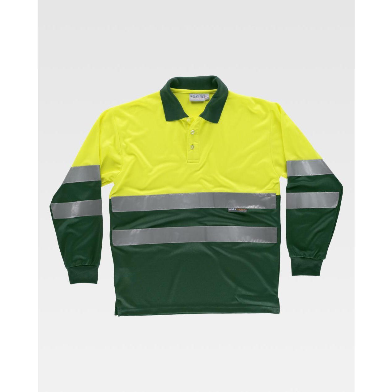 Polo da Lavoro Combinata Alta Visibilit� C3870 - Workteam