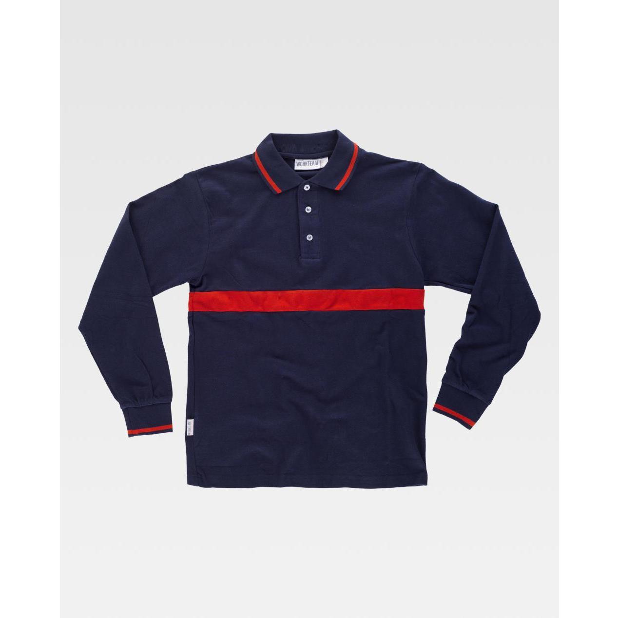 Polo da Lavoro Combinata Manica Lunga C3852 - Workteam