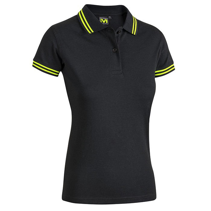 Polo da Lavoro da Donna Stretch Sottozero Sissi Black Line E0489