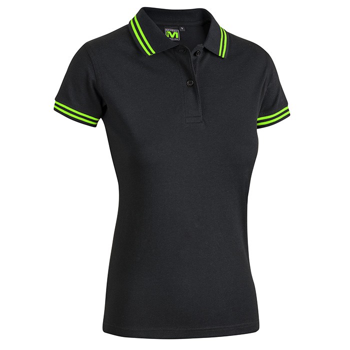 Polo da Lavoro da Donna Stretch Sottozero Sissi Black Line E0489