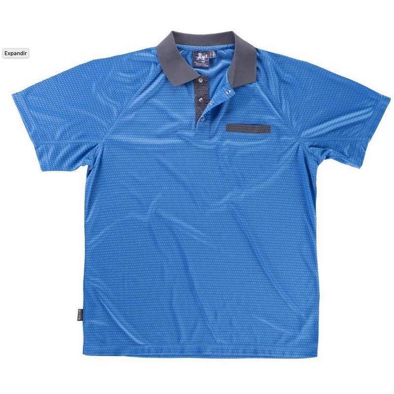 Polo da lavoro in poliestere manica corta - Workteam