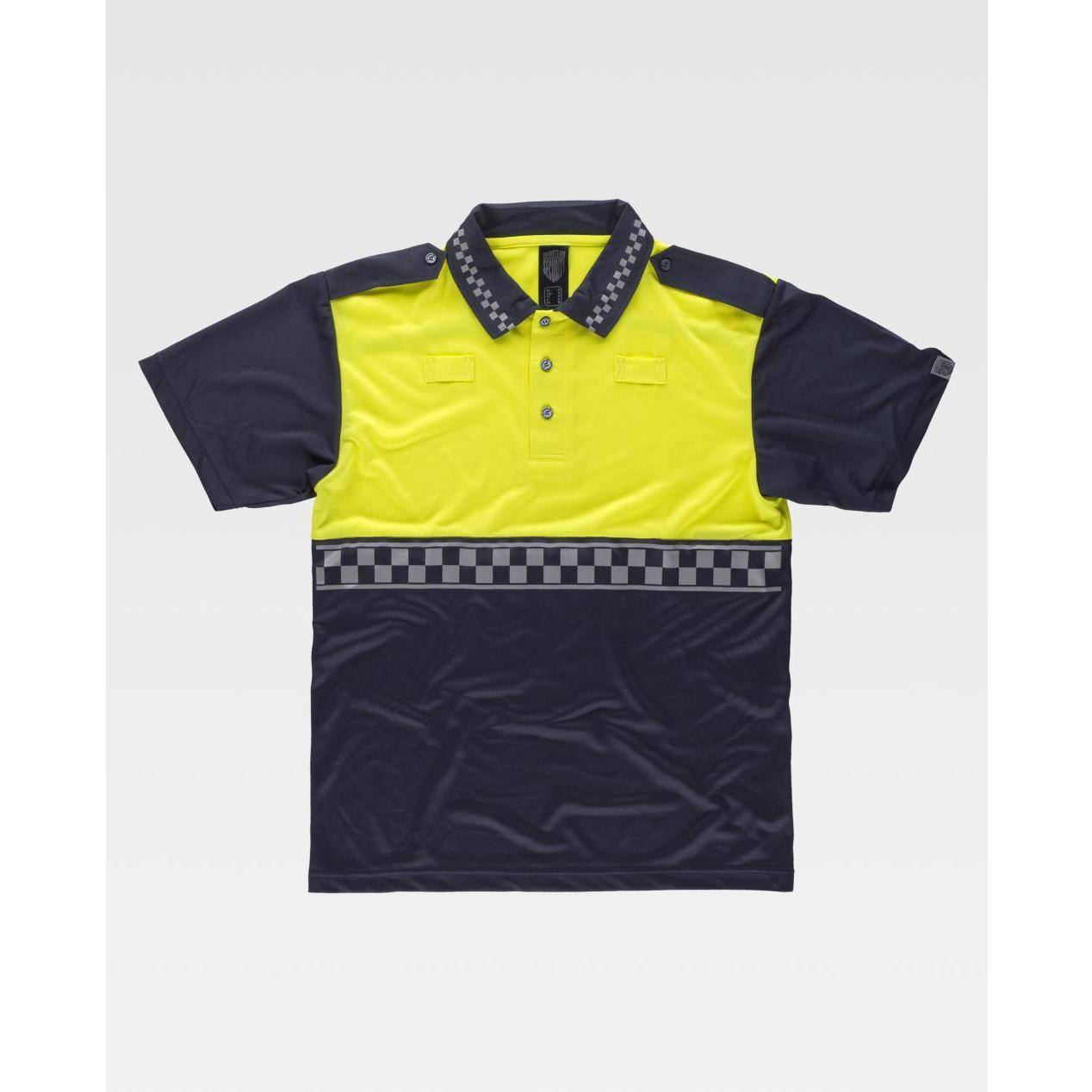 Polo da Lavoro Manica Corta Alta Visibilit� C3855 - Workteam