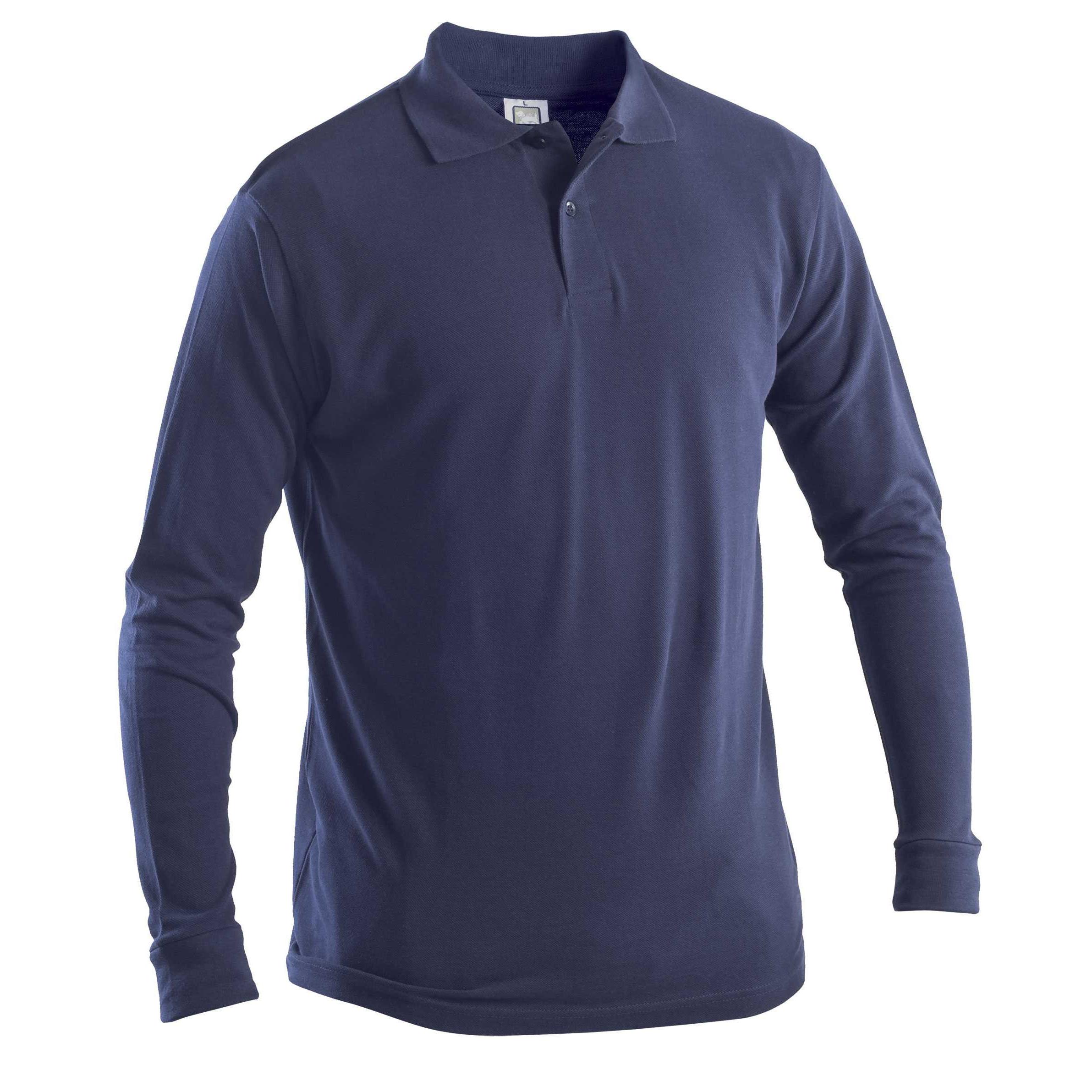 Polo da lavoro manica lunga 100% cotone pettinato P&P Loyal STP35 102