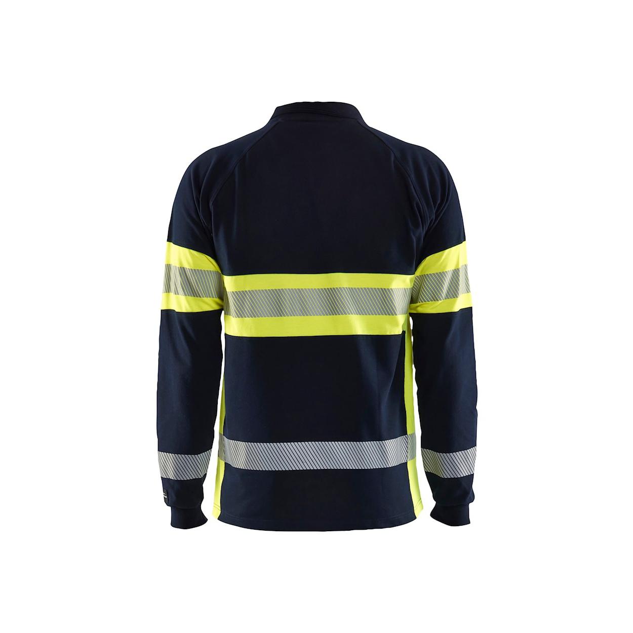 Polo da Lavoro manica lunga Blaklader alta visibilit� multinorma ignifugo antistatico 343817418933L