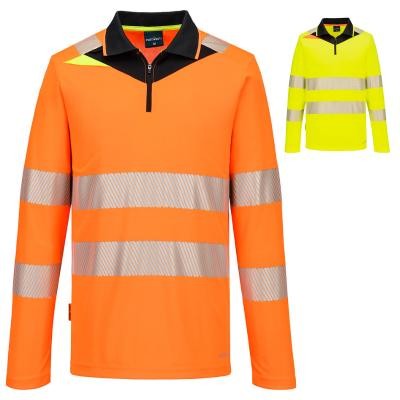 Polo da Lavoro Portwest DX419 Alta Visibilit� Manica Lunga