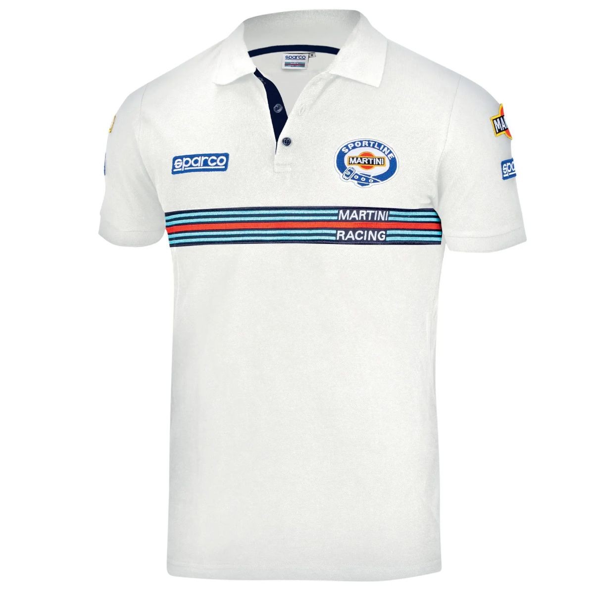 Polo da lavoro Sparco Replica Patches Martini Racing