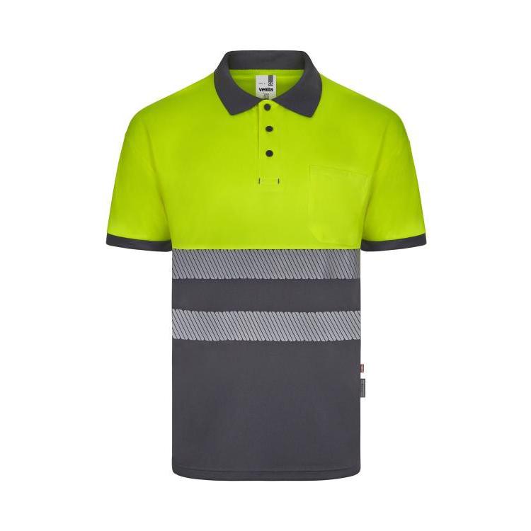 Polo da Lavoro Velilla Alta visibilit� 305533 Bicolore