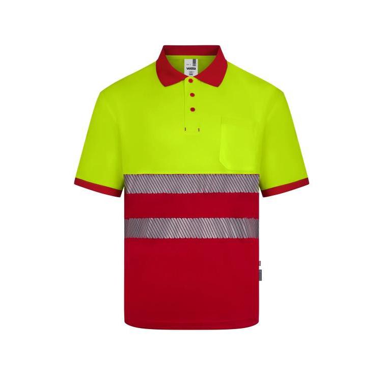 Polo da Lavoro Velilla Alta visibilit� 305533 Bicolore