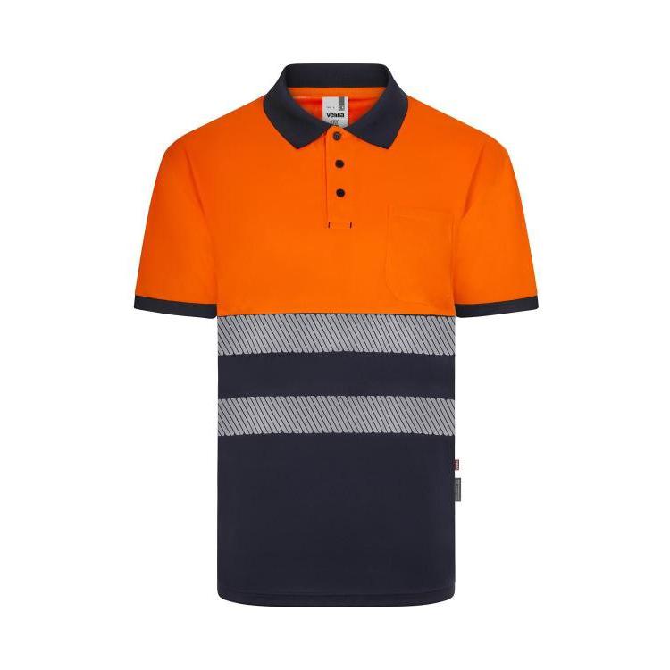 Polo da Lavoro Velilla Alta visibilit� 305533 Bicolore