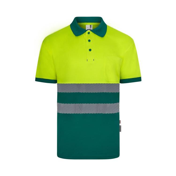 Polo da Lavoro Velilla Alta visibilit� 305533 Bicolore