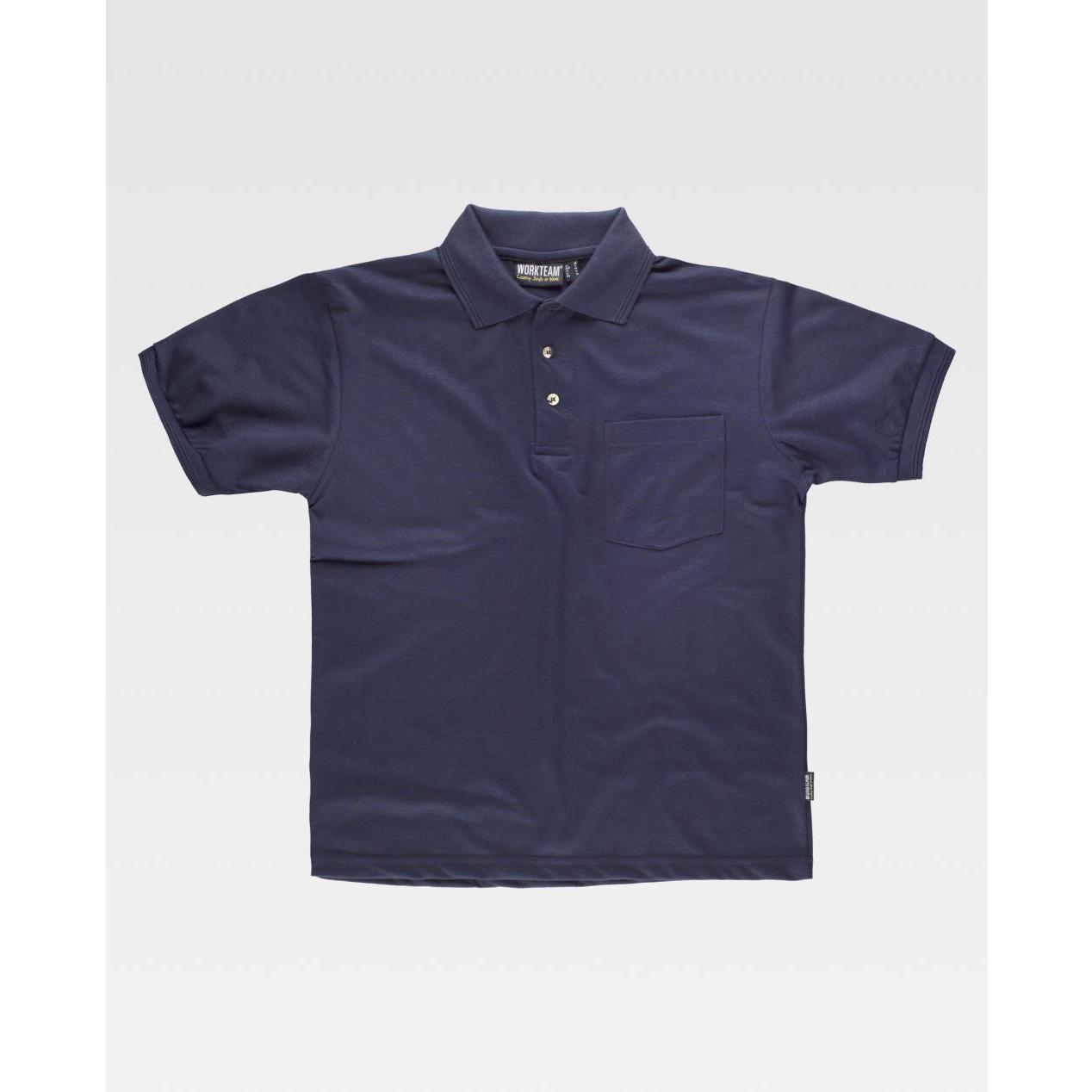 Polo da Lavoro Workteam Manica Corta S6502