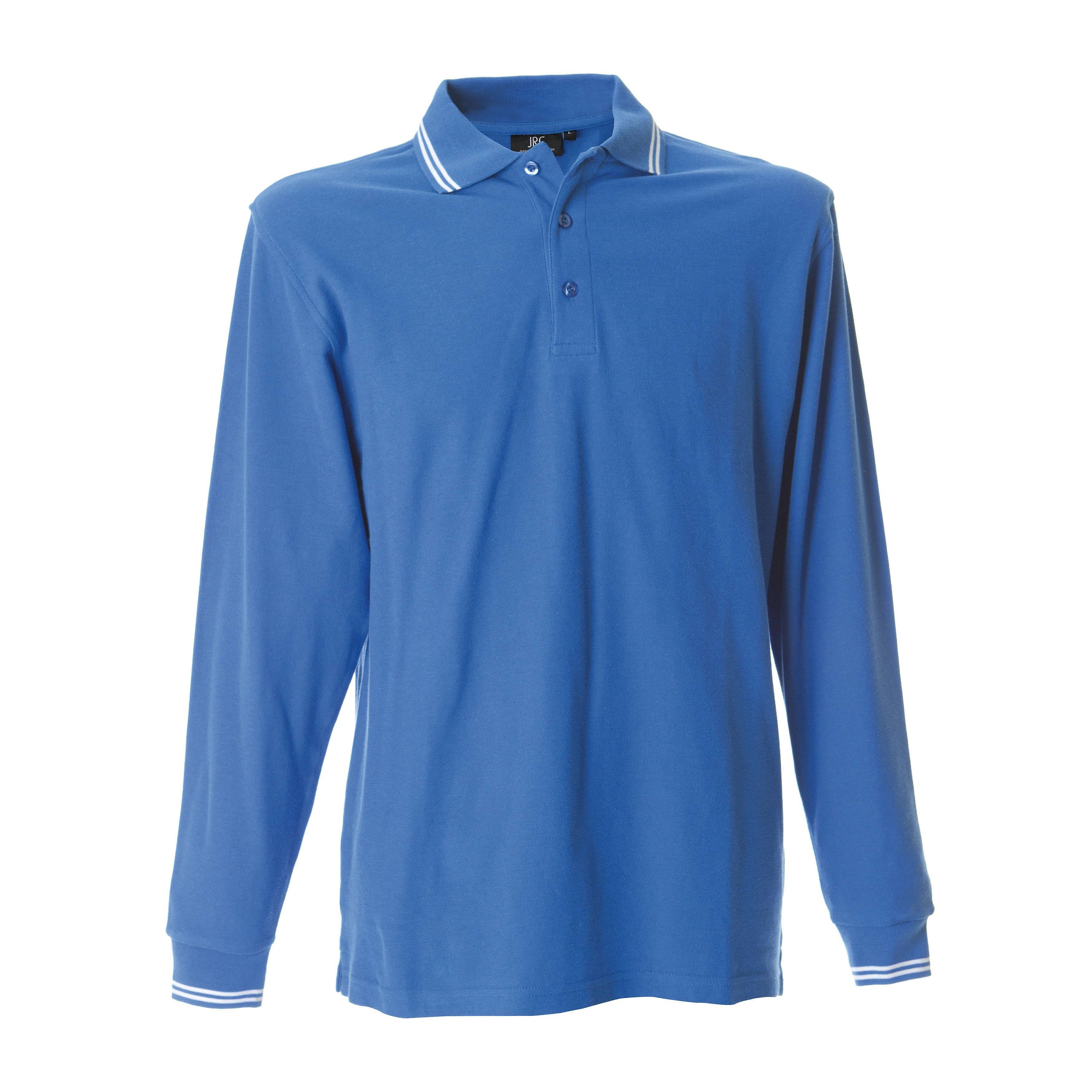 Polo manica lunga da Lavoro 100% Cotone JRC New Marsiglia 990053