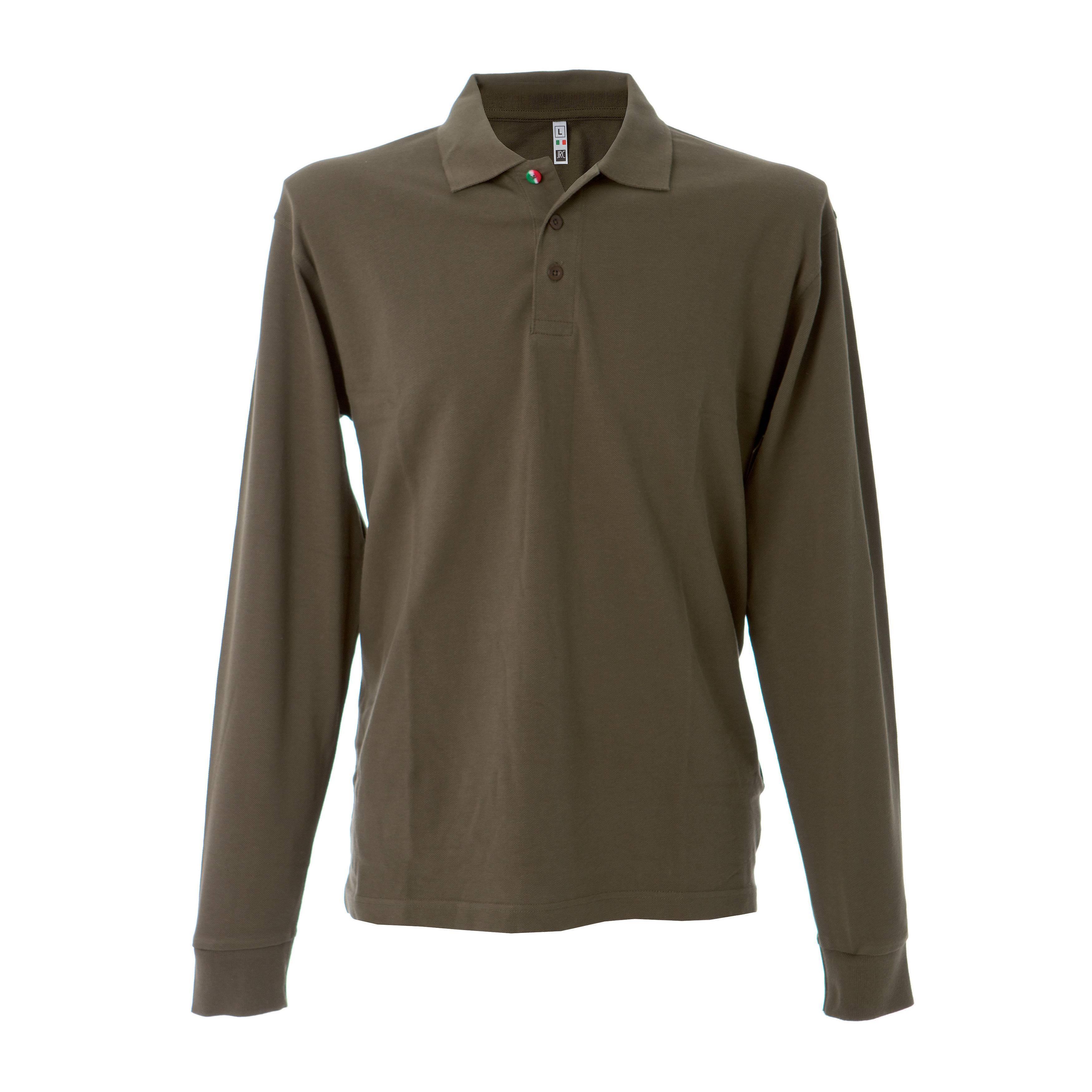 Polo manica lunga da Lavoro 100% Cotone JRC New Zeland 991313